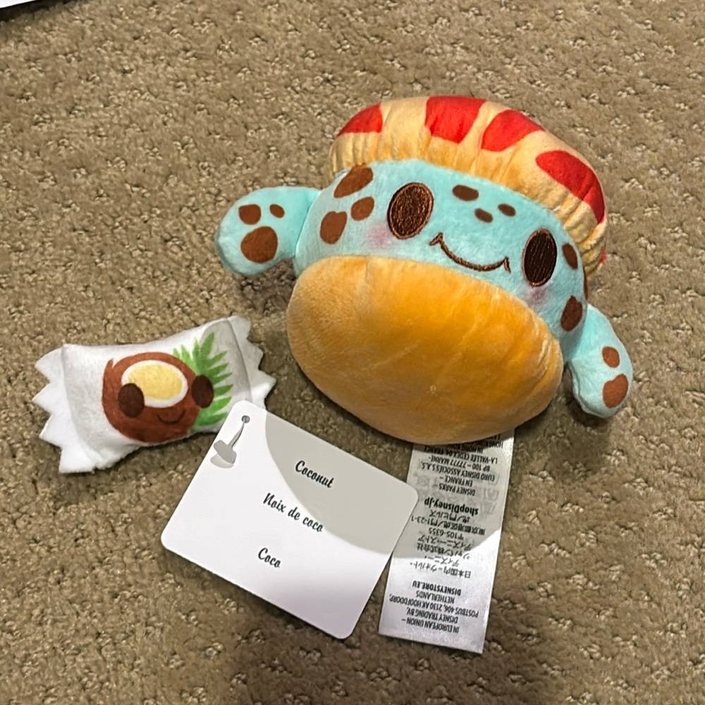 Disney Parks Squirt Concha Bread Ice Cream Gourmet Goodies Munchlings Plush